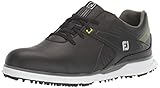 FootJoy Men's Pro/SL Golf Shoes, Black/Lime, 9 M US