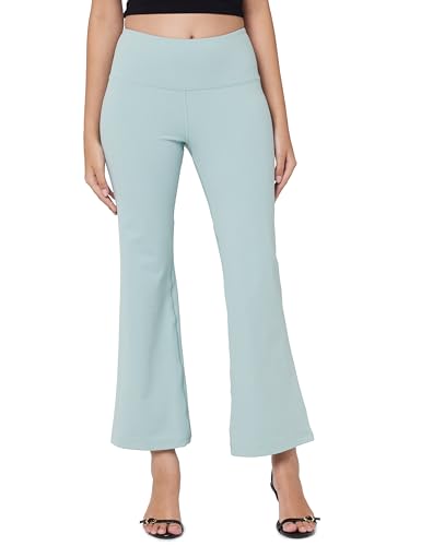 Image of BlissClub Ultimate Flare Pants Lite Regular for Women Upto 5'4 ft