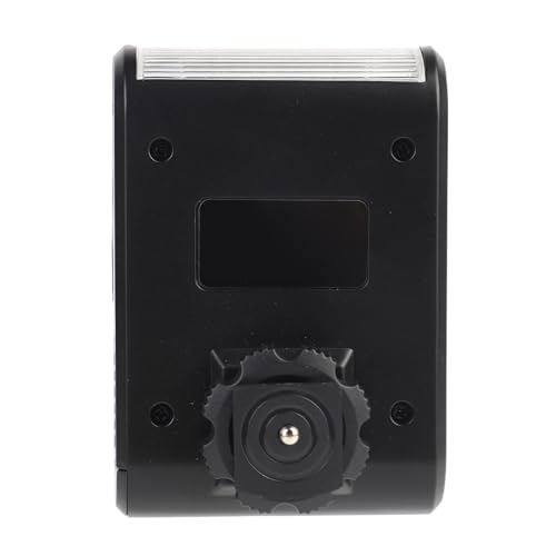 Mini Lightweight Slave Flash with Hot Shoe Mount, OnCamera Design & Builtin Auto Preflash Sensor for DSLR Cameras, Black Photography Accessory