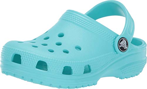 Crocs Kids' Classic Clogs (Retired Colors), Pool, 3 Little Kid
