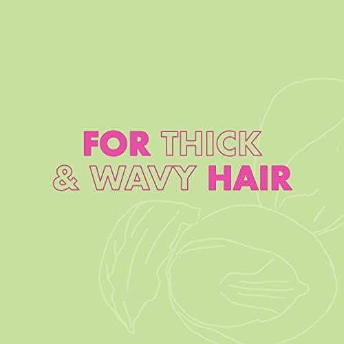 Shea Moisture Raw Shea & Cupuacu Frizz Defense Shampoo, with Passiflora and Pistachio Oils, to Cleanse and Smooth Thick, Wavy Hair 379 ml