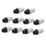 CANIGHT 10 piezas Abrazaderas de Cable para Fijación de Luces Colgantes Conectores de de Tensión de Alta Resistencia Accesorios DIY para Iluminación Color PC