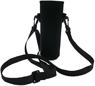 NA Water Bottle Sleeve Portable Water Bottle Pouch Water Bottle Carrier with Shoulder Strap for Outdoor Travel Drink Carrying 750ml