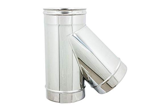 Raccordo a Y braga MF codino M inox 250mm 5 decimi AISI 304