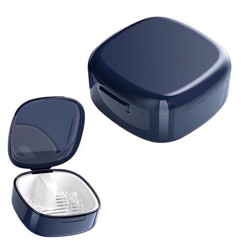 1 Pièces Boîte Appareil Dentaire,Boite a Dentier Adulte,de Rangement pour Prothèses Dentaires, pour Support,Boîte Gouttière Dentaire,Suspendues,pour...