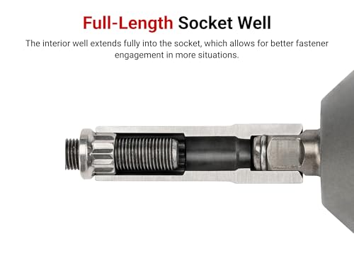 Image of TEKTON 1 /2 Inch Drive Impact Socket Set, 21-Piece | SID92103
