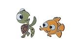 Disney Nemo and Squirt 2 Pin Set