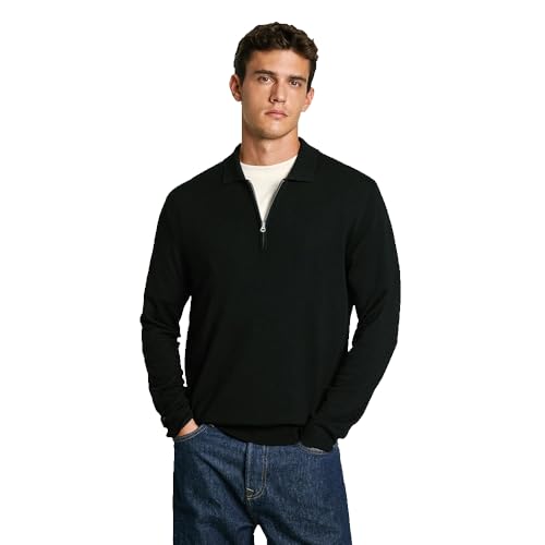 Pepe Jeans Luis Tricot Homme en maille fine de coton haut de gamme