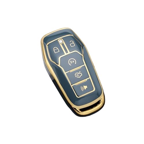 Coque de clé TPU antichoc pour Ford F150 et Edge protection boutons efficace