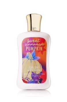 Bath and Body Works Sweet Cinnamon Pumpkin Body Lotion 8 Oz New Style Packaging for 2012