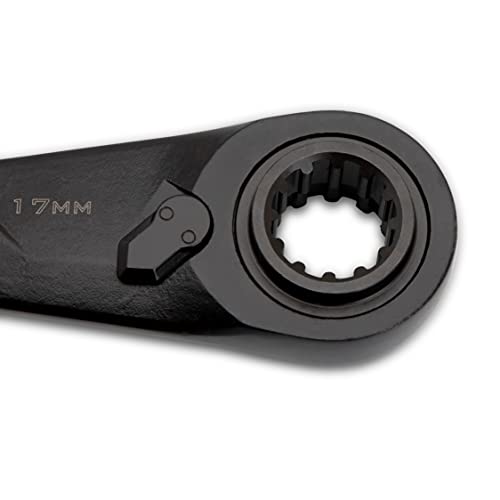 Image of Crescent 2 Piece X6 4-in-1 Black Oxide Spline Ratcheting Metric Wrench Set - CX6DBM2 (Pack of 12)