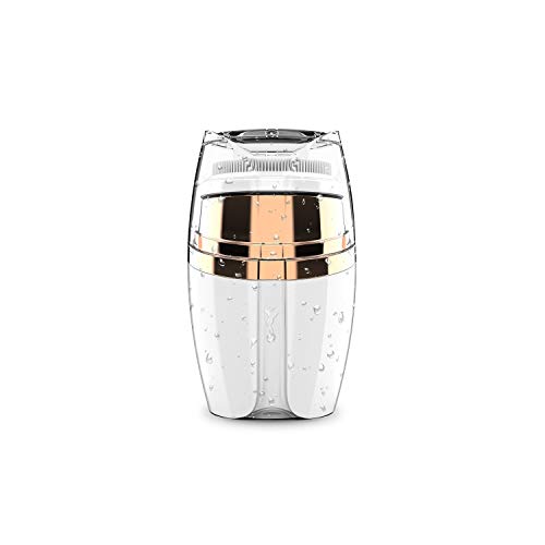 Sonic Facial Cleansing Brush, Face Brush Cleanser and Massager with 3 Brush Heads and 3 Setting for Skin Deep Cleansing Pore Sonic Face Cleaner and Vibration Waterproof USB Chargeable
