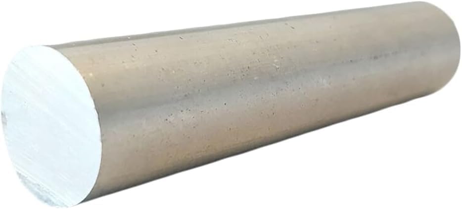 Solid Aluminum Rod Round 6061 Straight Shaft Bar Lathe Stock Craft Tool Lab Rc Model Car Helicopter Airplane Length500mm, 20mm