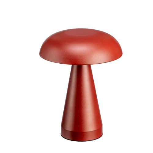 Luxus - Lampe de Table Tactile - Sofia - Bordeaux - Lampe de Bureau - LED - Rechargeable - Dimmable...