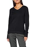 cecil sweatshirt V-Ausschnitt Cecil Damen Pullover mit Kapuze deep Blue M