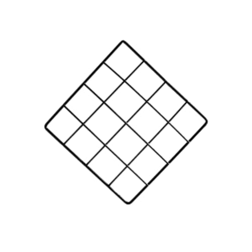 PRETYZOOM Decorate Your Space 2 Pcs Metal Mesh Photo Grid Panel Wall Decor for Room