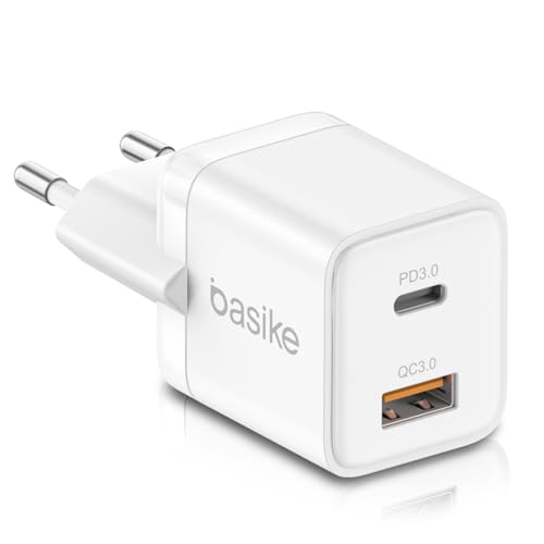 Basike Carregador de Parede Ultra Rápido, Com 1 Saída USB-C Power...