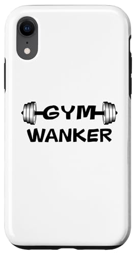 Gym Wanker Men Certified Personal Trainer Funny Gym Workout �X�}�z�P�[�X iPhone XR �p