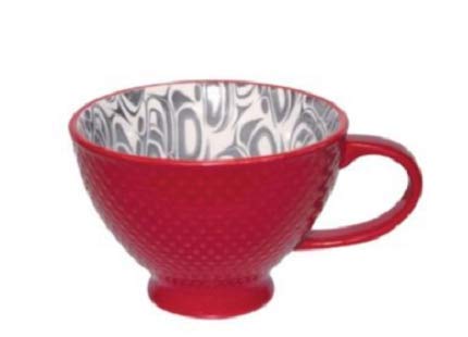 Porcelain Art Mug, Transforming Eagle