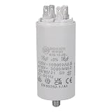 LUTH Premium Profi Parts CONDENSATORE 16MF COMPATIBILE CANDY HOOVER 90254707 LAVATRICE