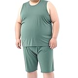 ☀Décontracté et confortable : non seulement le tissu tricoté est léger, mais le short a également une taille élastique et n'est pas serré, le débardeur est également confortable, ce qui le rend idéal pour une utilisation comme vêtement de nuit ou pour un usage quotidien à la maison.