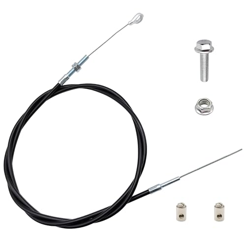 Image of Strongthium 71 Inch 8252-1390 Go Kart Throttle Cable | for Predator 212 196 cc GX160 GX200 5.5 6.5hp Manco Kandi Yerf Dog Go Cart Buggy Parts Accelerator (Adjustable Length)