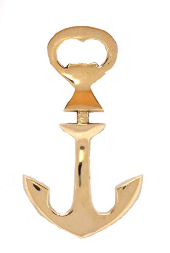 Brass Nautical Anchor Bottle Opener 5 12 Inch