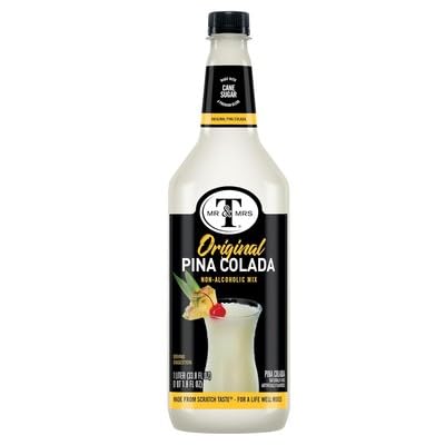 Mr & Mrs T Pina Colada Mixer 33.8 fl oz (Pack of 6)