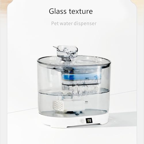 Fuente automática de agua para gatos y perros miniatura 6