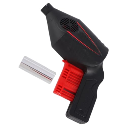 FUTUREORYY Soplador Manual para Barbacoa Portátil Ventilador de Aire para y Camping Herramienta Profesional para Controlar el Fuego con Agarre Cómodo Accesorio Práctico para Barbacoas al