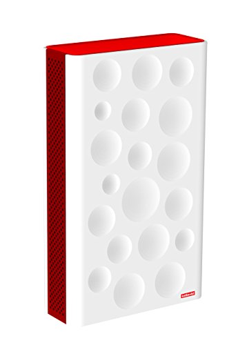 Image of Goldmedal Curve Plus 203053 Plastic G-Spot Stereophonic Ding Dong Door Bell (White and Red) | for Home, Office, Hotel Rooms | Durable Build | Easy Installation