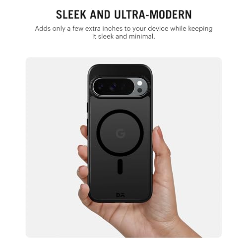 Image of DailyObjects Nimbus 2.0 Magnetic Phone Case Cover Compatible with Google Pixel 9 Pro | Wireless Charging Slim Back Cover | 2 Layer Edge Protection & Shockproof