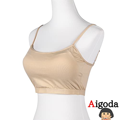Aigoda バレエブラトップ M ベージュ