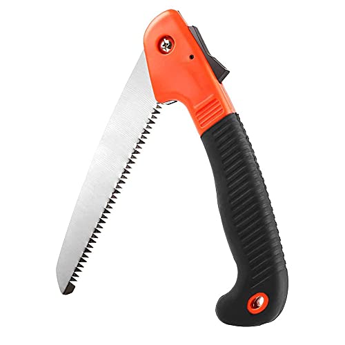 Folding Pruning Saw Multifunctional Mini Hand Saw Portable Camping Tree Saw with Secure Lock~
