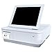 Star Micronics mPOP Integrated USB-C Lightning Receipt Printer & Cash Drawer with Tablet Stand - White
