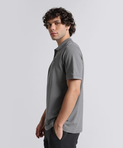 Image of Puma Men Cotton Solid Regular Fit T-Shirt