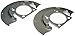 Dorman 947-073 Front Brake Dust Shield Compatible with Select Chevrolet/GMC Models, 1 Pair