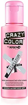 2x Crazy Color Semi-Permanent Hair Dye 2x 100ml (Capri Blue)
