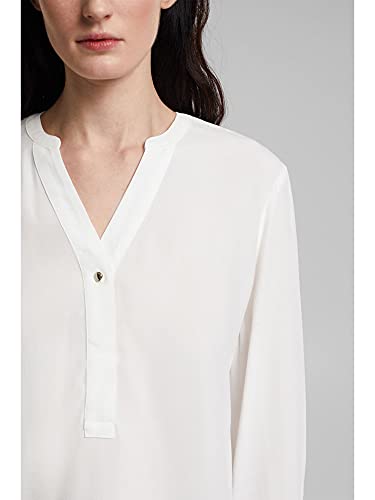 ESPRIT 011eo1f308 Camicia da Donna, 110/bianco