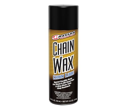 Maxima Chain Wax Lube 5.5oz Aerosol Spray Paraffin Base O-Ring Sa...