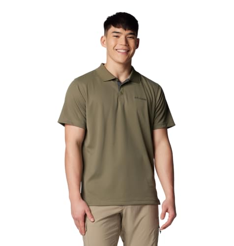 Columbia Utilizer Herren-Poloshirt mit UV-Schutz - Grün - 2X – Ansicht 1