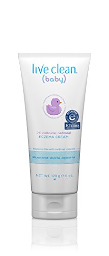 Live Clean Baby Eczema Cream, 6 Ounce (Pack of 4)