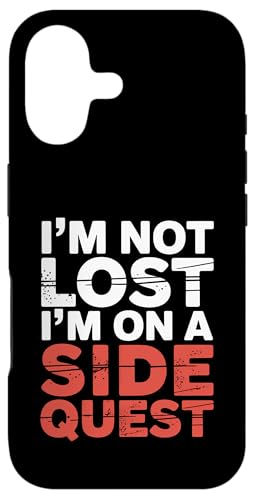 I'm Not Lost I'm On A Side Quest �Q�[�}�[�I�^�N�̃W���[�N |- �X�}�z�P�[�X iPhone 17 �p
