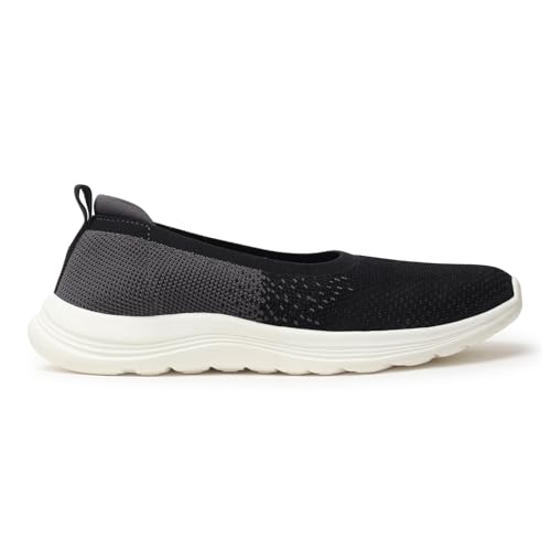 Image of YOHO Knitted Slip-Ons for Women | Lightweight, Stylish & Casual Without Lace Sneakers for Woman | Extra Soft Insole & Shock Absorbing, Walking Loafer Shoes for Ladies SOS-113