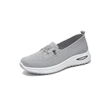 ChaussBien ErgoSport+ Baskets à Confort orthopédique pour Femme Morbuy 2024 Chaussures de Running Femme, Sneakers Respirantes à Laçage, Tricotées avec Fond Souple, Légères pour Marche