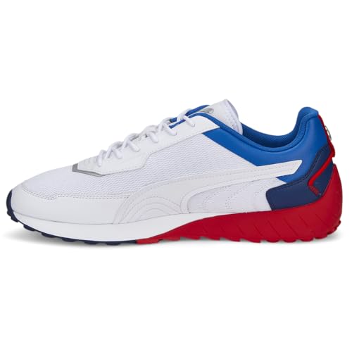 PUMA Mens BMW M Motorsport Speedfusion Lace Up Sneakers Shoes Casual - White3