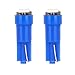 cciyu 10 x T5 Ultra Blue 58 70 73 74 Dashboard Gauge 2SMD LED Wedge Lamp Bulb Light For 2009-2013 For Toyota Tundra Sequoia 4.6L 4.7L 5.7L/ 2009-2012 For Mitsubishi Eclipse 3.8L/2.4L