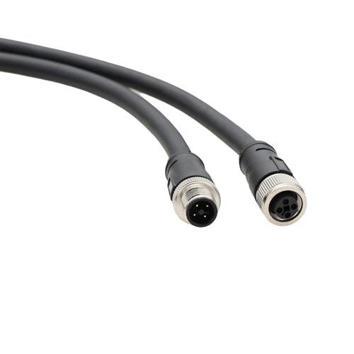 Cable M12 T-Code de 4 pines para distribución eléctrica 2