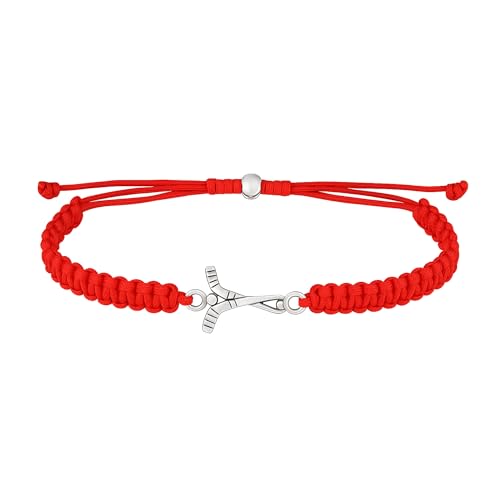 Sportybella Pulsera de hockey sobre hielo, regalo de joyería de hockey, regalo para jugadores de hockey, equipos y entrenadores, 8 inches, Nailon