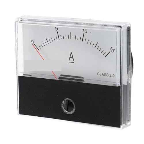Ampèremètre analogique pour éviter les surcharges de courant DC 0-15A